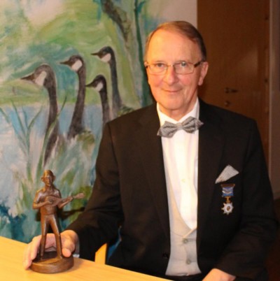 Carl Møllerløkken med Leifs Orden