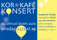 plakat korkafékonsert 22/2/17